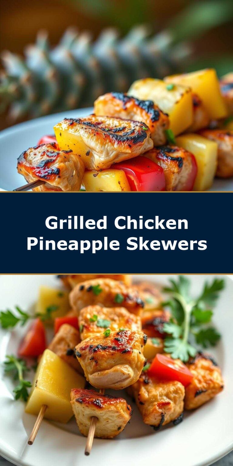 Skewer Example Grilled Chicken Pineapple Skewers – Alchemicbites